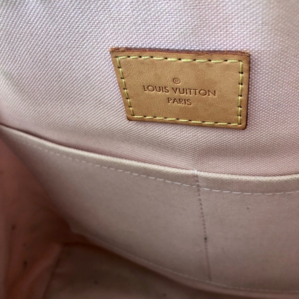 💯 Authentic Louis Vuitton Damier Azur lena MM - Picture 3 of 11